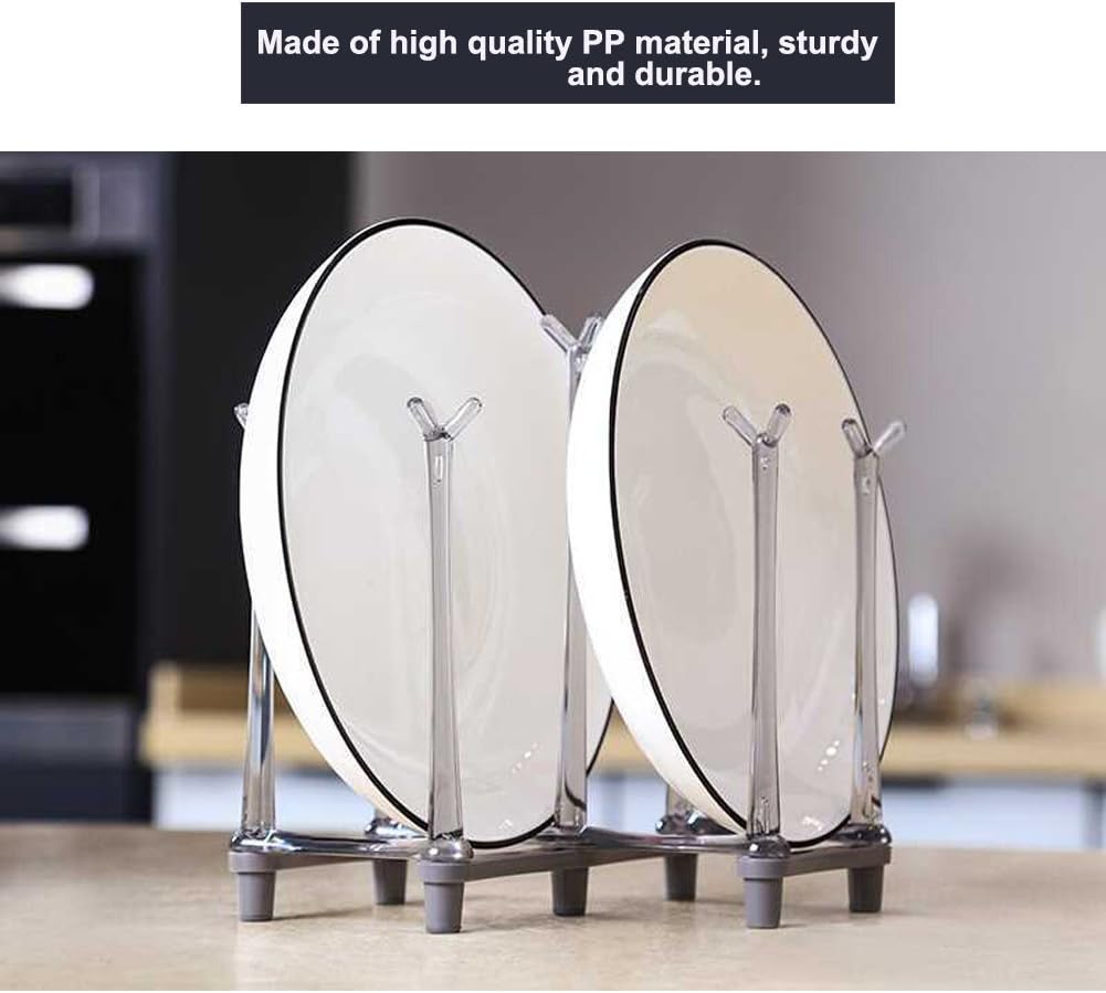 Marbrasse Retractable Cup Drying Rack, Drinking Glass and Sports Bottle Drainer Stand, Plastic Bag Dryer with Non-Slip Bottom for Kitchen Countertop