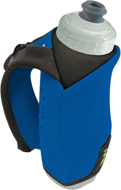 Amphipod Hydraform Ergo-Lite Handheld Water Bottle, BPA-Free Minimalist Insulated Hydration for Ultra-Running & Walking - Charcoal - 10.5 oz