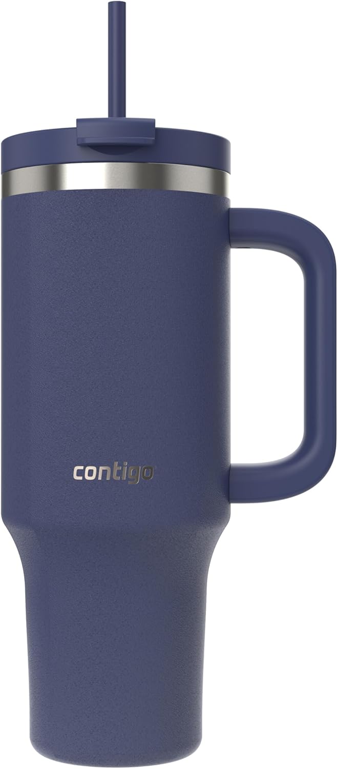 Contigo Streeterville 40oz Tumbler, Stainless Steel Vacuum Insulated, Leak-Proof, Cold for 29 Hours, Reef
