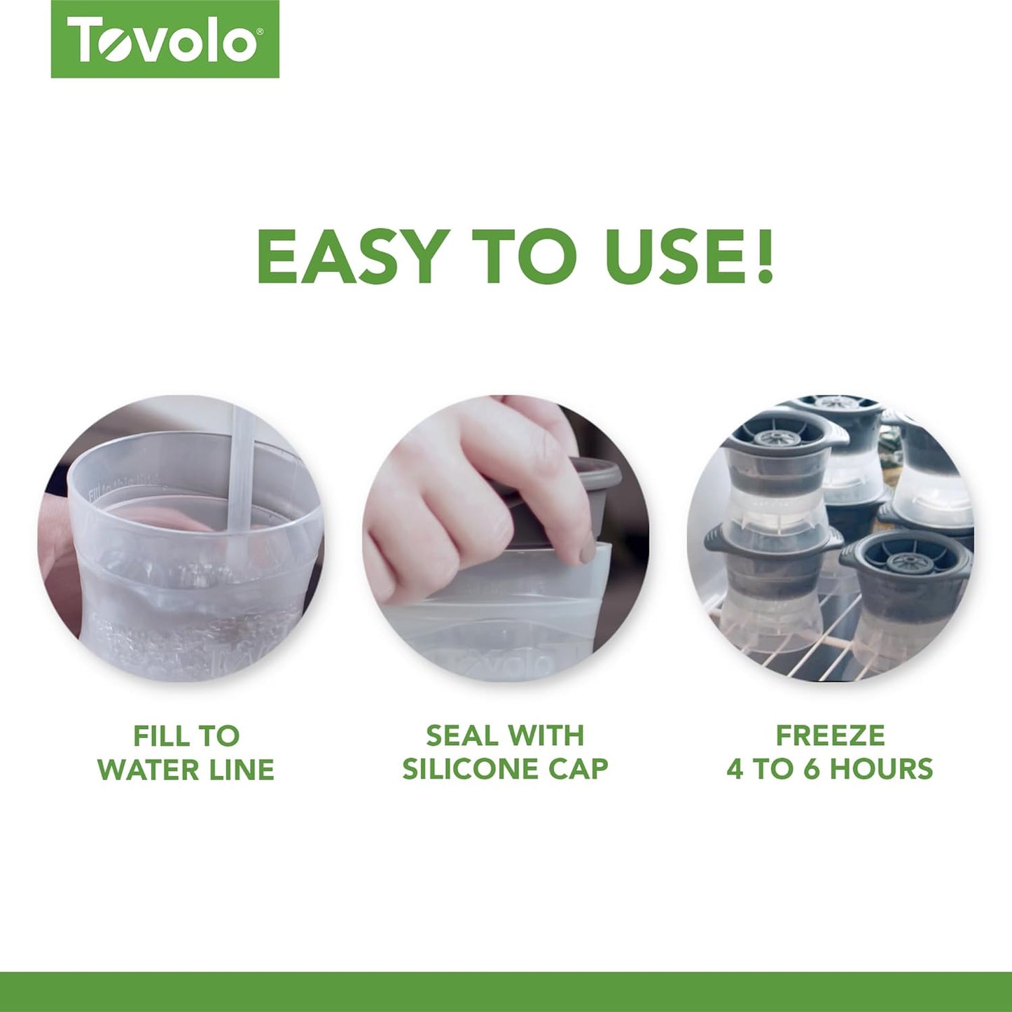 Tovolo Sphere Ice Molds - Set of 2