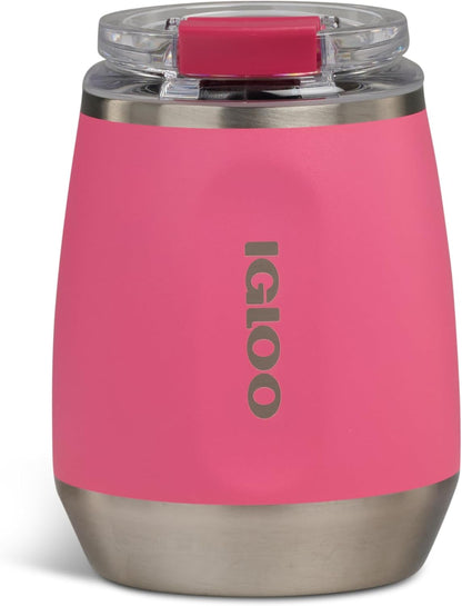 Igloo 20 oz Stainless Steel Tumbler | Sport Sipper Bottle | Thrift Pink