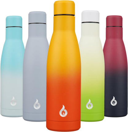 BJPKPK Insulated Water Bottle 12oz Small Stainless Steel Water Bottles Reusable Metal Thermal Keep Cold and Hot,Dreamy Purple - Colors B