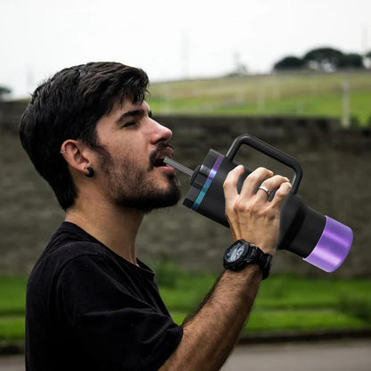 Chameleon Silicone Water Bottle Boot, Compatible with Stanley & Hydro Flask Tumbler 2.8-2.95in Bottom Anti-Slip Protector Rubber Sleeve