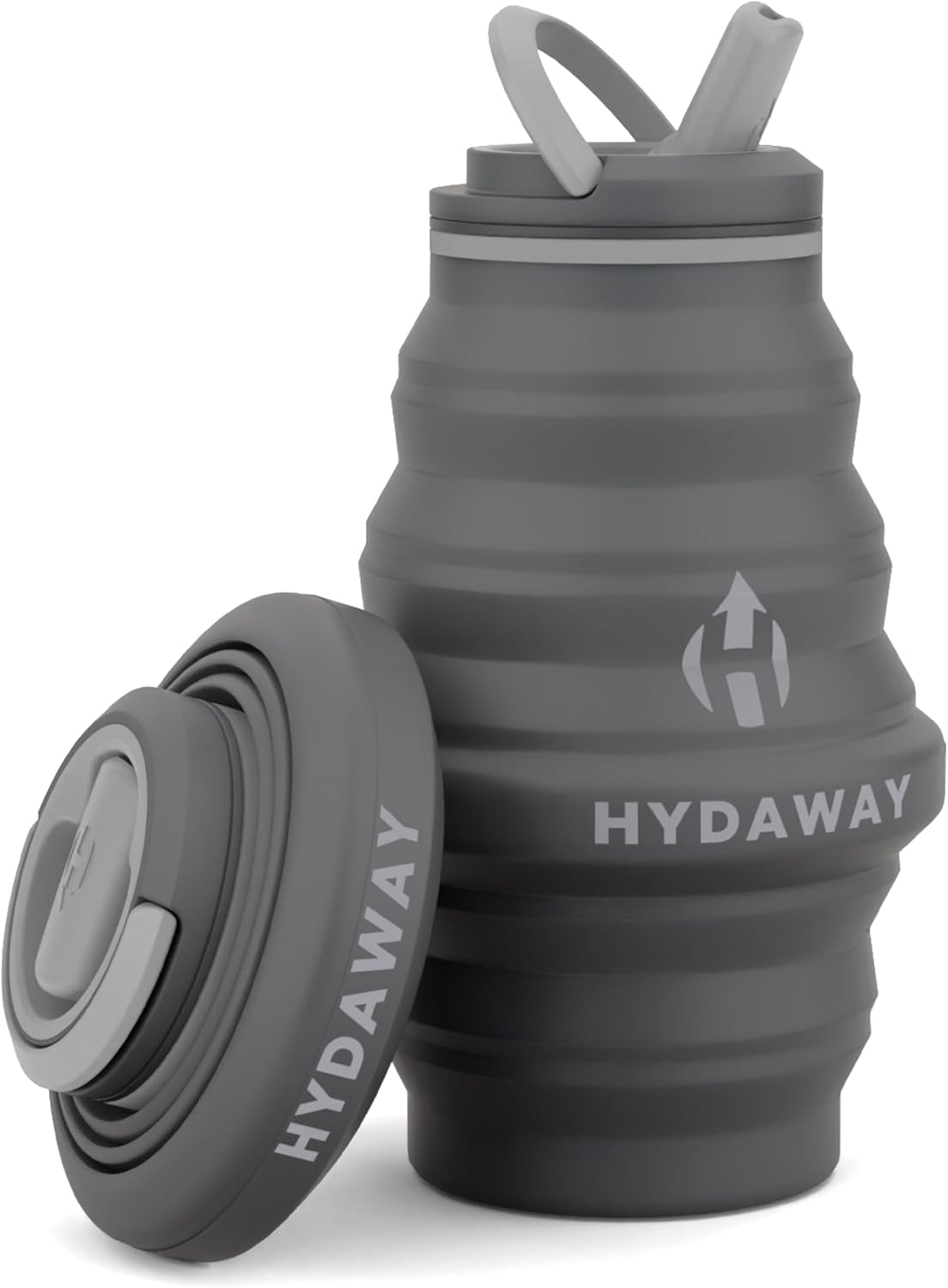 HYDAWAY 17oz Travel Collapsible Water Bottle - BPA-Free, Leakproof, Lightweight, Space-Saving