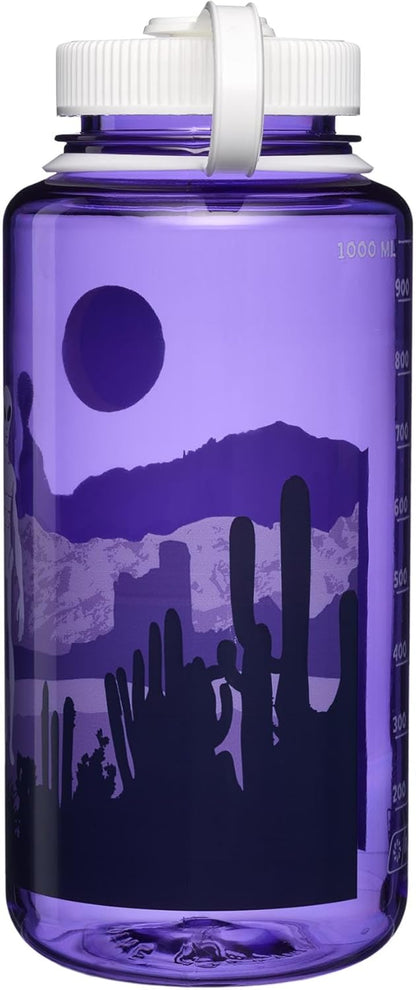 Nalgene 32 oz Wide Mouth Water Bottle | BPA-Free, Durable & Leak Proof, Lightweight Bottle for Hiking & Gym, Work & Travel