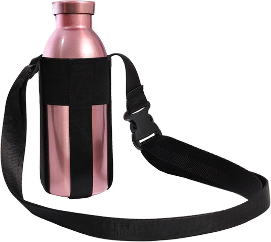 Water Bottle Shoulder Strap, Suitable for 12-32oz, Adjustable Crossbody Bottle Strap For Outdoor(Bottle Excluded)