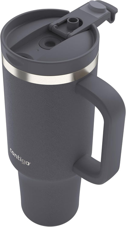 Contigo Streeterville 40oz Tumbler, Stainless Steel Vacuum Insulated, Leak-Proof, Cold for 29 Hours, Reef
