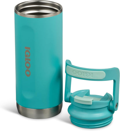 Igloo 20 oz Stainless Steel Tumbler | Sport Sipper Bottle | Thrift Pink
