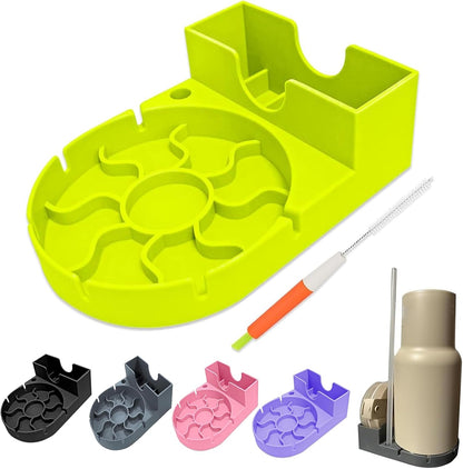 Water Bottle Drying Rack, Silicone Tumbler Drying Rack, Baby Bottle Dryer Holder, Cup Dryer for Stanley 20/30/40 oz, Mugs, Glasses