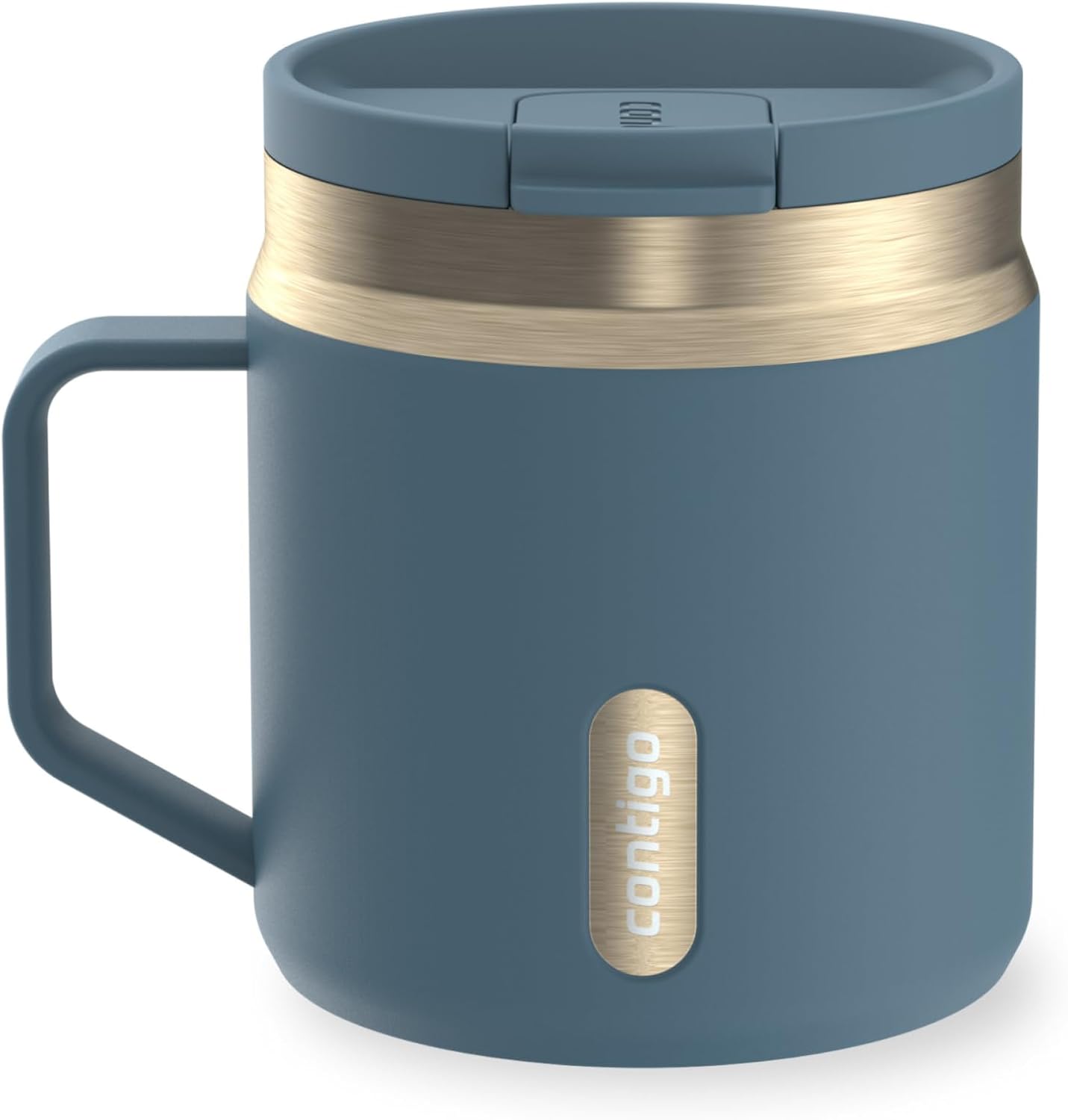 Contigo SnapSeal 30 oz Stainless Steel Vacuum-Insulated Tumbler with Handle & Reusable Straw, Leakproof AutoClose Lid, Cup Holder Friendly, BPA-Free & Lead-Free, Dishwasher Safe