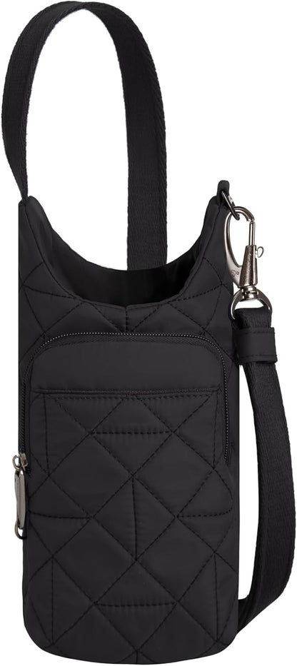 Travelon Anti-Theft Boho Insulated Water Bottle Tote