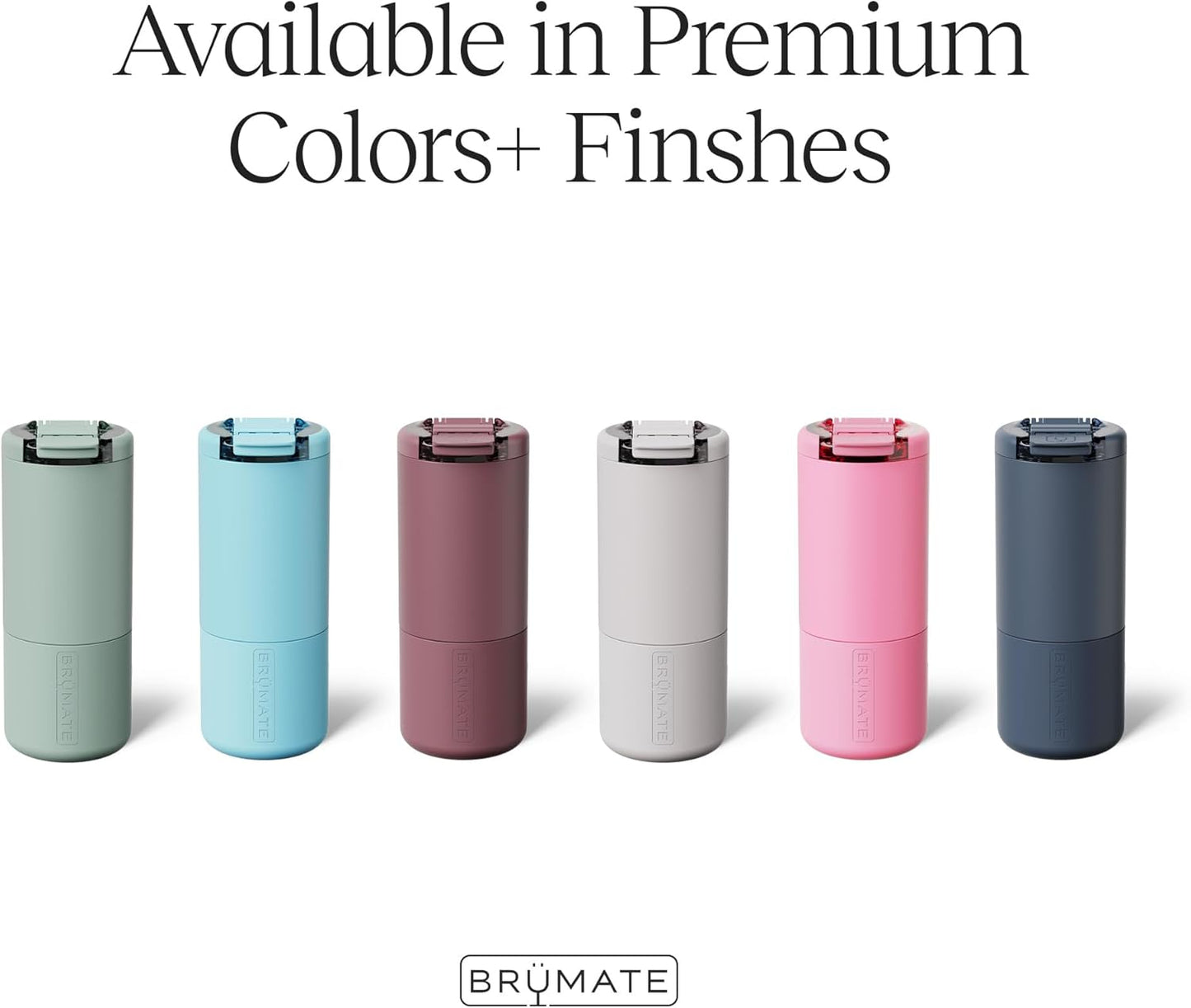 BrüMate Strova 18oz 100% Leakproof Insulated Coffee Mug | Ceramic-Lined Interior | Built-In Silicone Sleeve for Travel | Locking Flip Lid (Nightfall Blue)