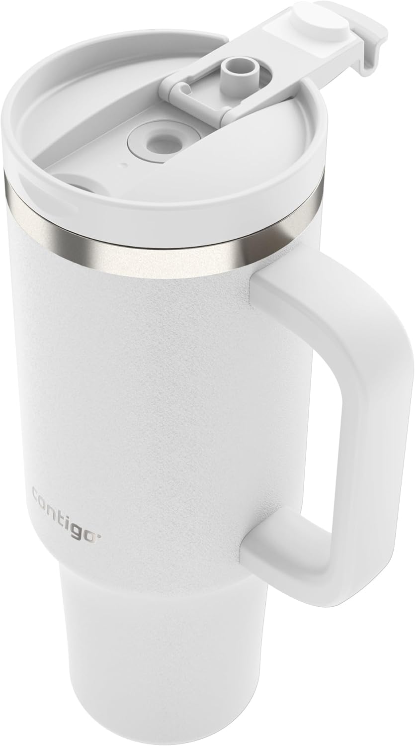 Contigo Streeterville 40oz Tumbler, Stainless Steel Vacuum Insulated, Leak-Proof, Cold for 29 Hours, Reef