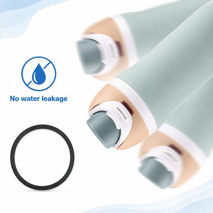 Joshey 6 Pack Rubber Seal Replacement Gaskets, Compatible with Owala Freesip 16/19/24/25/32/40oz Bottle Spout Lid - Silicone Gasket Replacement Parts
