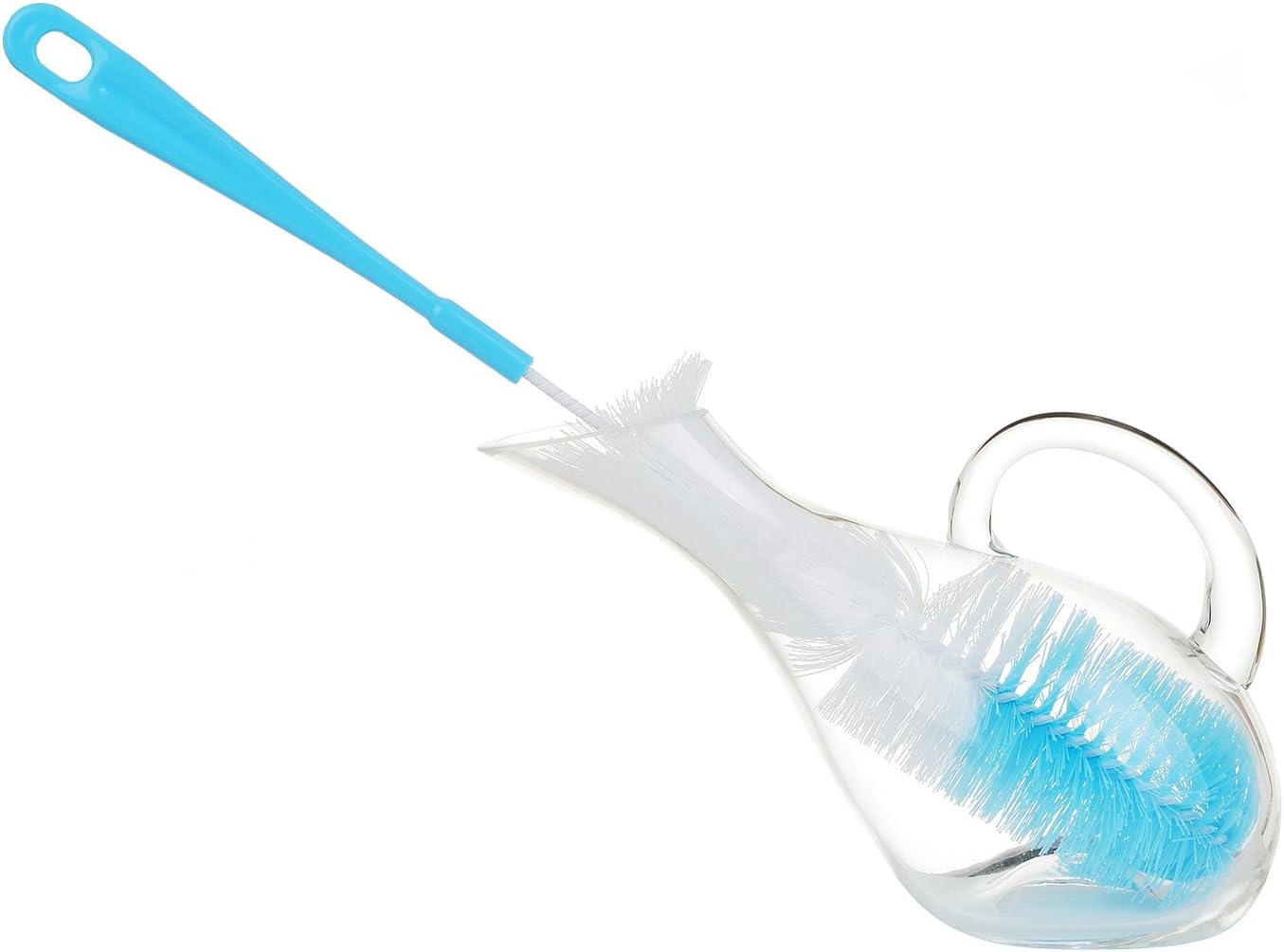 ALINK 17 inch Extra Long Bottle Cleaning Brush Cleaner for Washing Narrow Neck Beer/Wine/Thermos, Brewing Bottles, Hummingbird Feeder