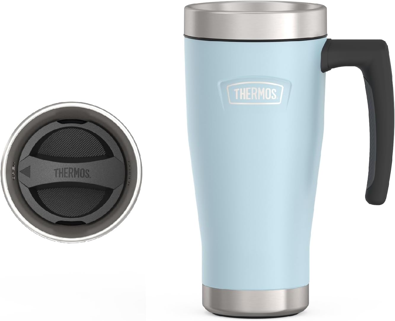 THERMOS ICON SERIES, Stainless Steel Mug, Granite, 16 oz
