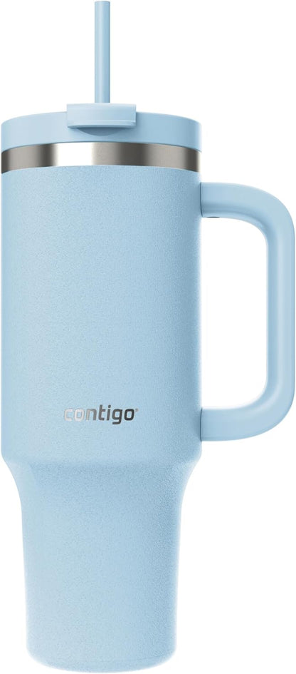 Contigo Streeterville 40oz Tumbler, Stainless Steel Vacuum Insulated, Leak-Proof, Cold for 29 Hours, Reef