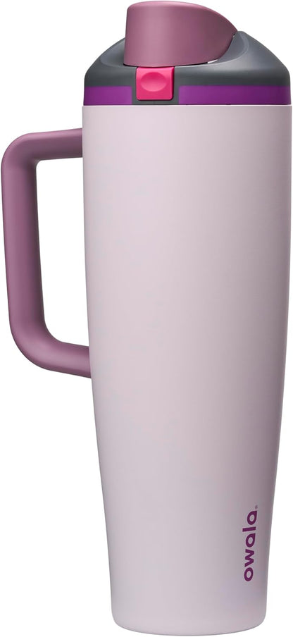 Owala FreeSip Tumbler - Stainless Steel - 40-oz. - Tan (Lightly Toasted)