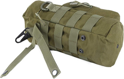 Molle Water Bottle Holder, Tactical Water Bottle Pouches for Backpack with D-Ring Hook