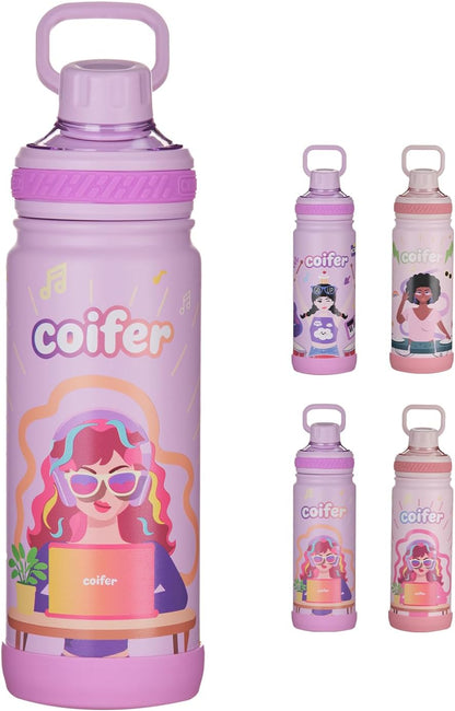 22 oz Insulated Water Bottle with Handle