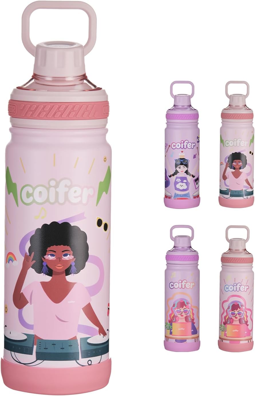 22 oz Insulated Water Bottle with Handle