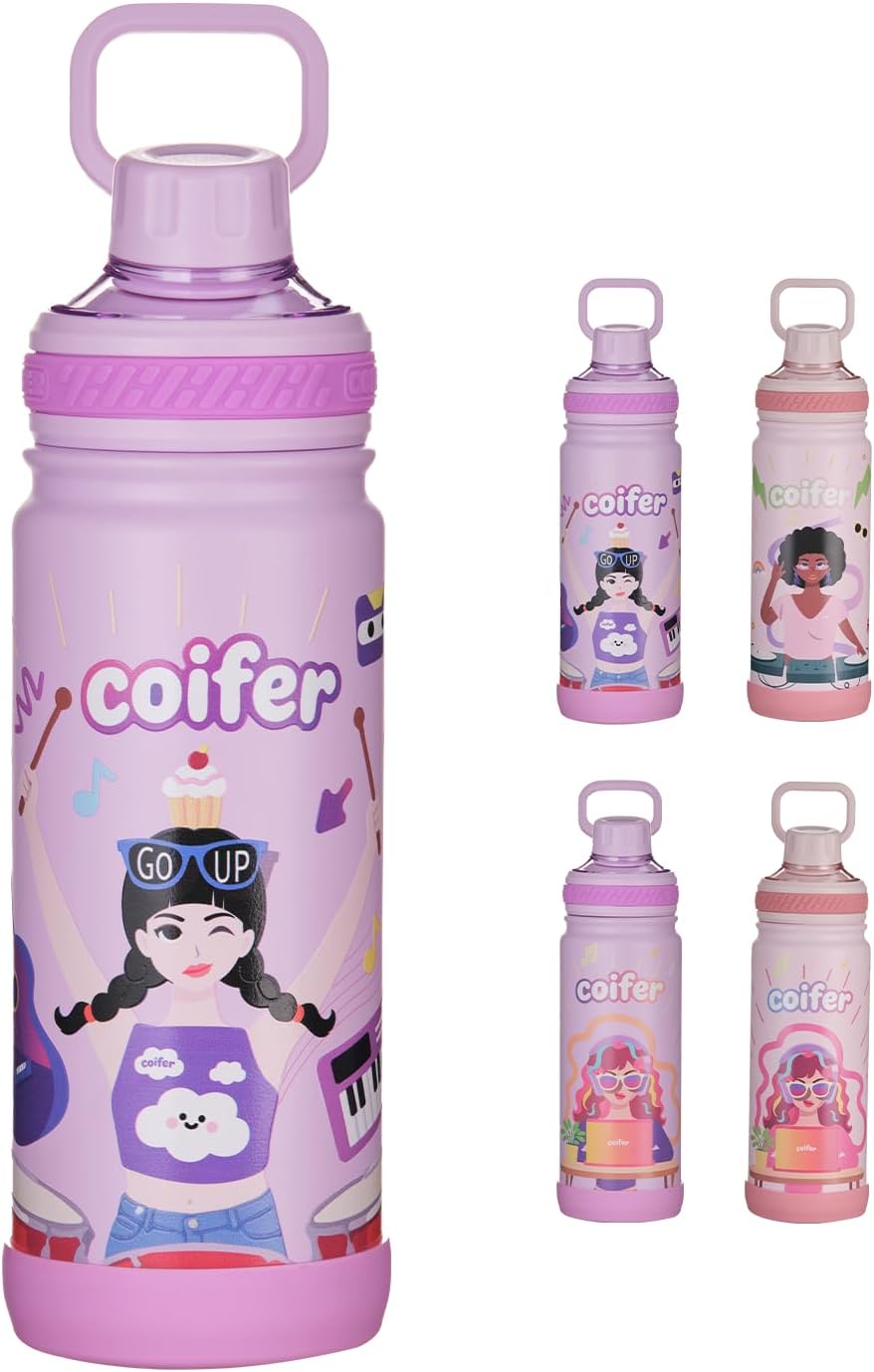 22 oz Insulated Water Bottle with Handle