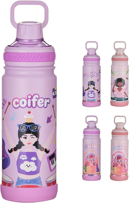 22 oz Insulated Water Bottle with Handle