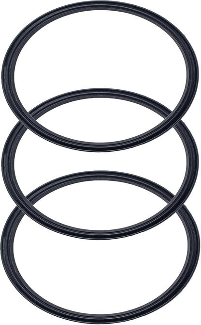 4 Pack - 30 oz Replacement Rubber Lid Ring, 3.7 Inch Diameter Gasket Seals, White Lid Gasket Rings for Insulated Stainless Steel Tumbler fits Yti, Ozark Trail, Beast and Renowned Brands