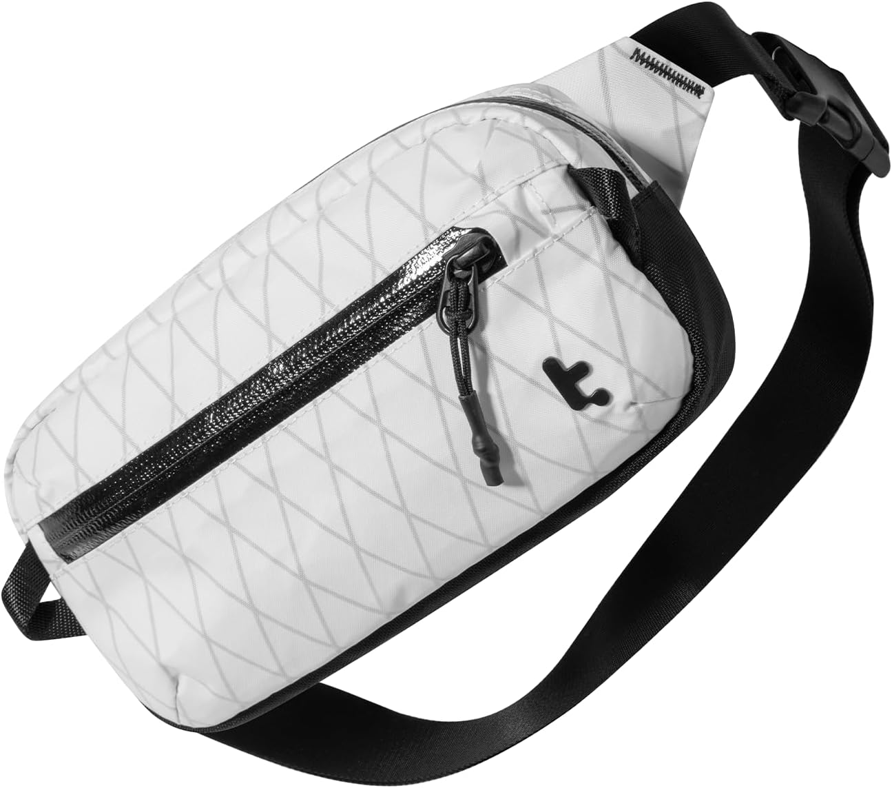 tomtoc 3.5L Sling Bag with RFID Blocking, Crossbody Bag Chest Shoulder Pack for Men and Women, Water-resistant Lightweight Casual Waist Fanny Pack for Travel/Daily Use