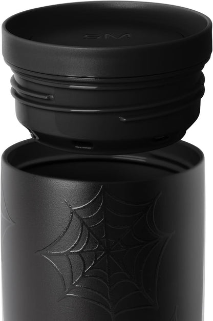 Simple Modern Halloween Signature Voyager | 16oz Travel Coffee Mug Tumbler with 360° Lid | Gifts for Women Men | Ceramic-Lined Insulated Stainless Steel Cold Brew Iced Coffee Cup | Spooky Mix