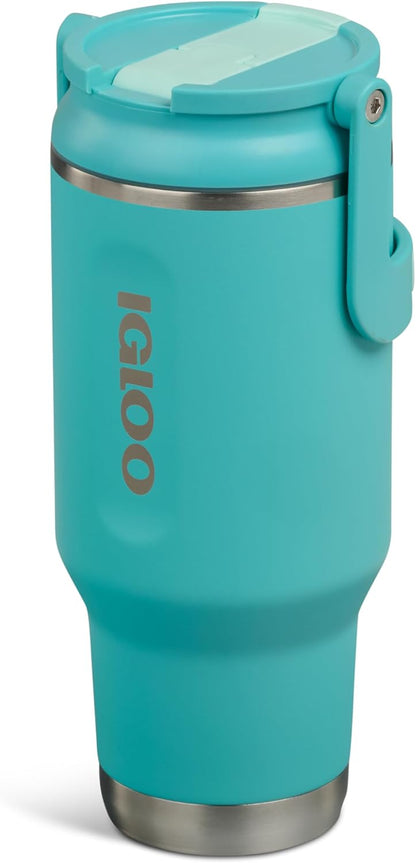 Igloo 20 oz Stainless Steel Tumbler | Sport Sipper Bottle | Thrift Pink