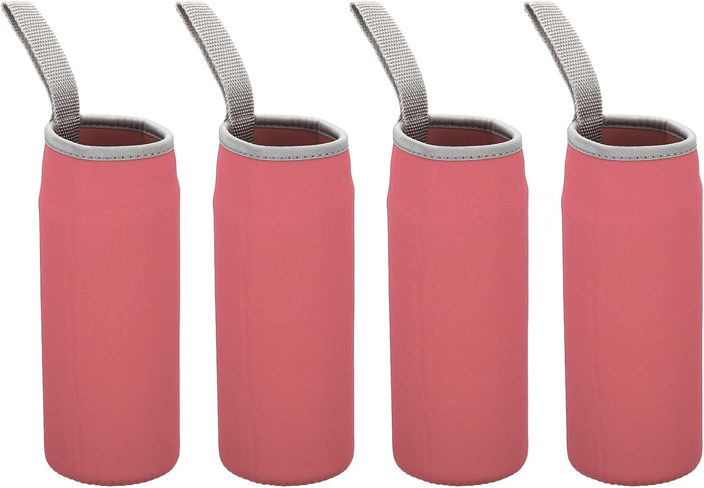 PATIKIL Water Bottle Sleeves, Neoprene Insulated Bottle Bag Holder Carrier Pouch with Finger Strap