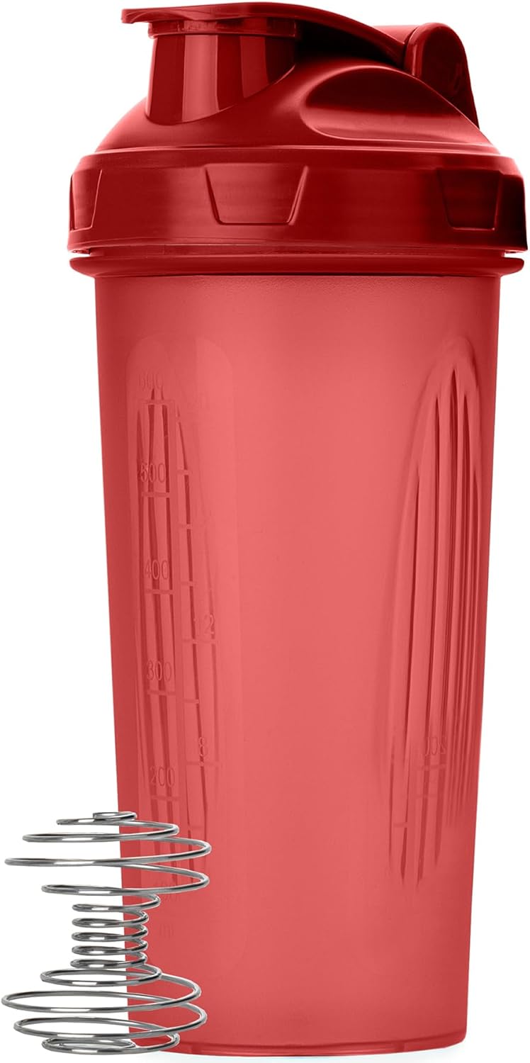 Mr. Pen- Shaker Bottles for Protein Mixes, 28 oz, Leak Proof Shaker Cups with Stainless Steel Wire Whisk Ball for Protein Shakes and Pre Workout