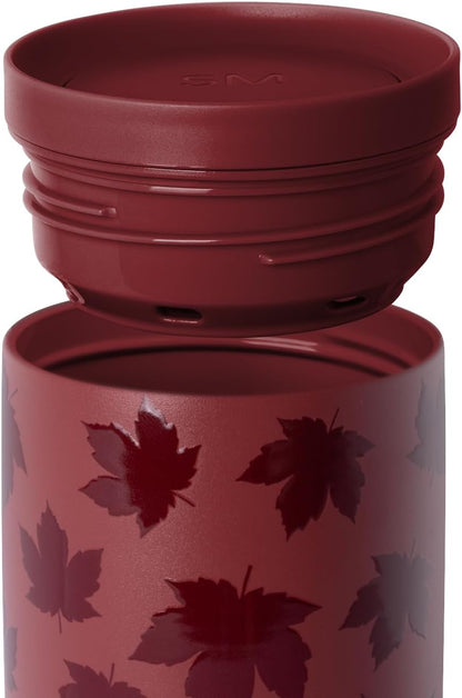 Simple Modern Halloween Signature Voyager | 16oz Travel Coffee Mug Tumbler with 360° Lid | Gifts for Women Men | Ceramic-Lined Insulated Stainless Steel Cold Brew Iced Coffee Cup | Spooky Mix