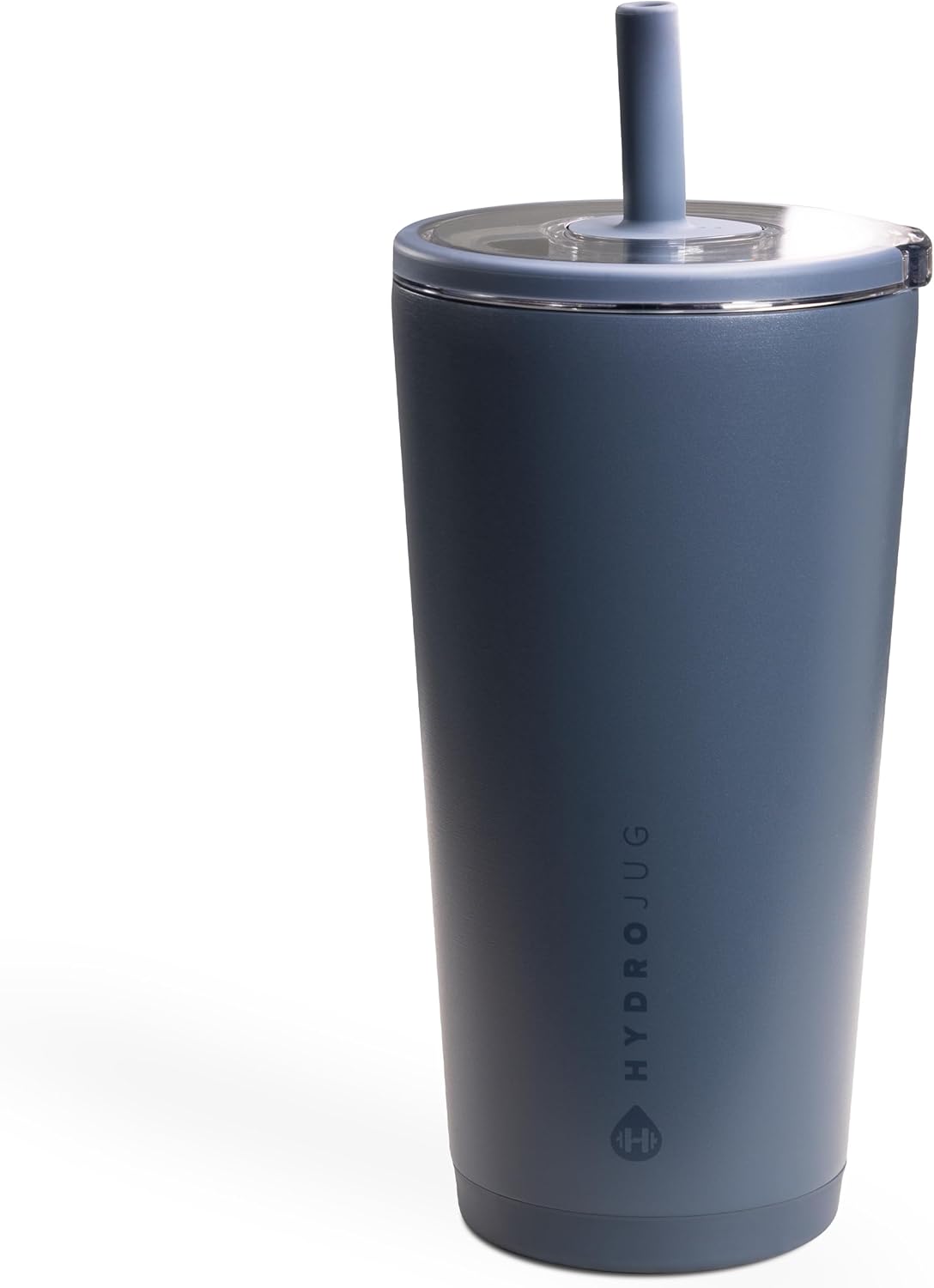 HydroJug Everyday Tumbler 20 oz – Ceramic-Lined Insulated Tumbler with Straw and Soft-Touch Lid, Cup Holder Friendly, Double-Wall Vacuum Insulation, Reusable Travel Cup – Rodeo