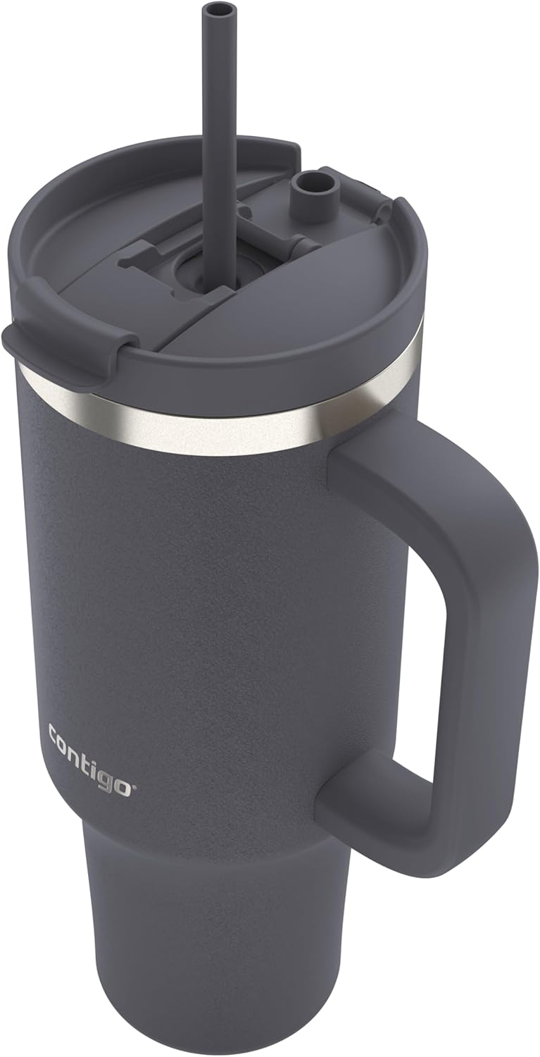 Contigo Streeterville 40oz Tumbler, Stainless Steel Vacuum Insulated, Leak-Proof, Cold for 29 Hours, Reef