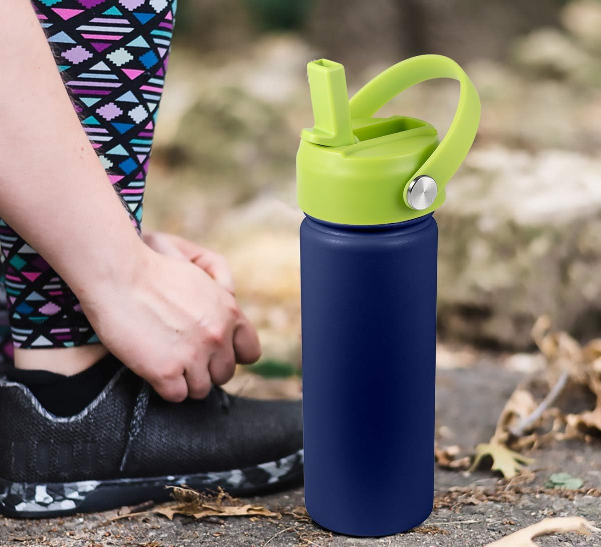 RRegeny Straw Lid for Hydro Flask Wide Mouth 32 40 oz, Lids with Flexible Handle compatible with HydroFlask, Replacement Sports Flex Cap Wide Mouth Top