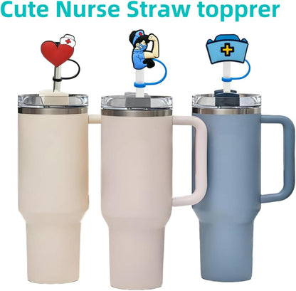 8mm Straw Covers Tips for Stanley Cup, Reusable Drinking STopper, Splash Proof Protector, Cover Cap for Stanley Cup Accessories