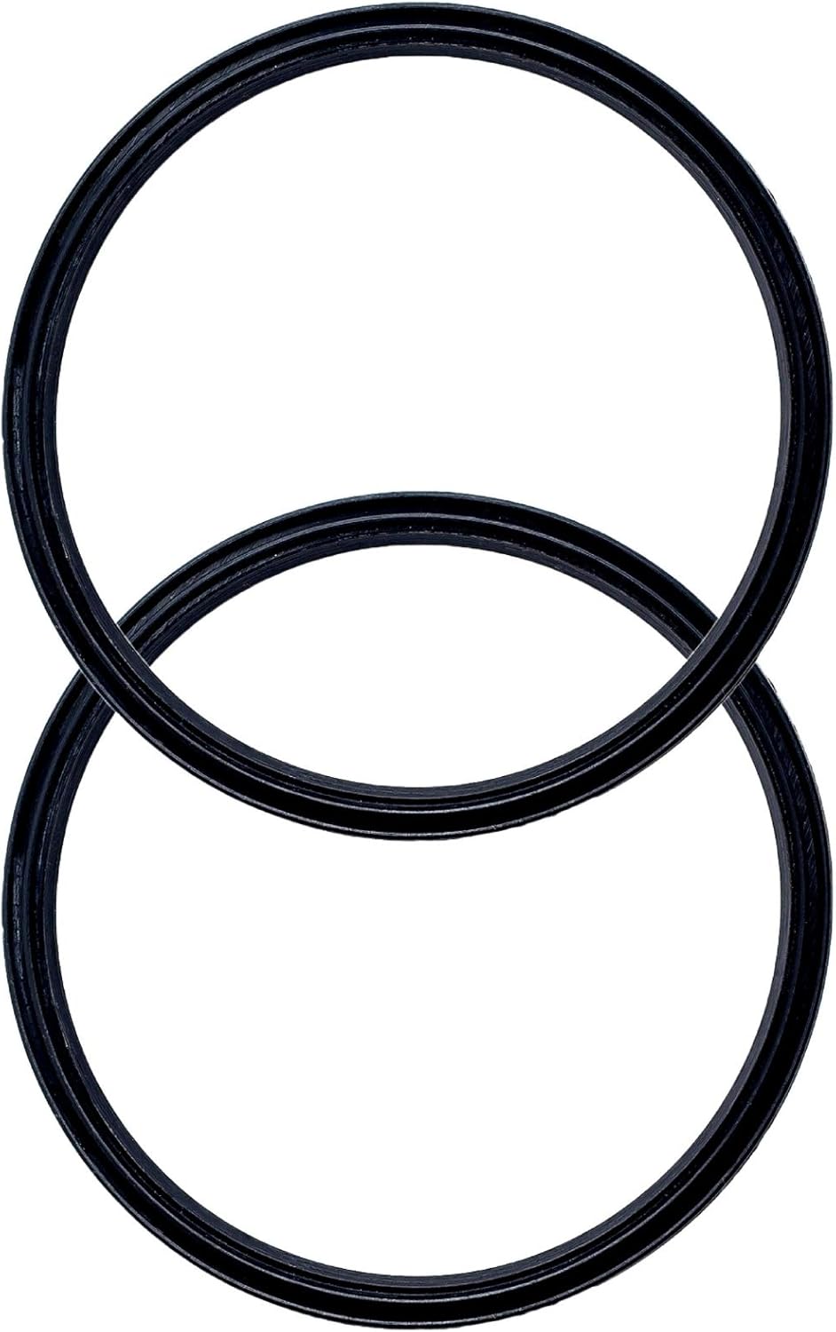 2 Pack - 12 oz White Replacement Silicon Lid Ring, 2.9 Inch Diameter - White Gasket Seals, Lid for Insulated Stainless Steel Wine Tumblers, Gasket Rings Cups Vacuum Effect, Fits on Renowned Brands