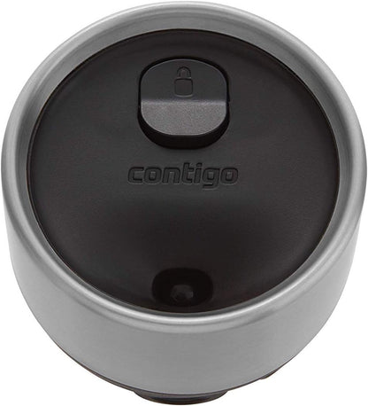 Contigo Luxe Vacuum-Insulated Stainless Steel Thermal Travel Mug 16 Ounces Stainless Steel