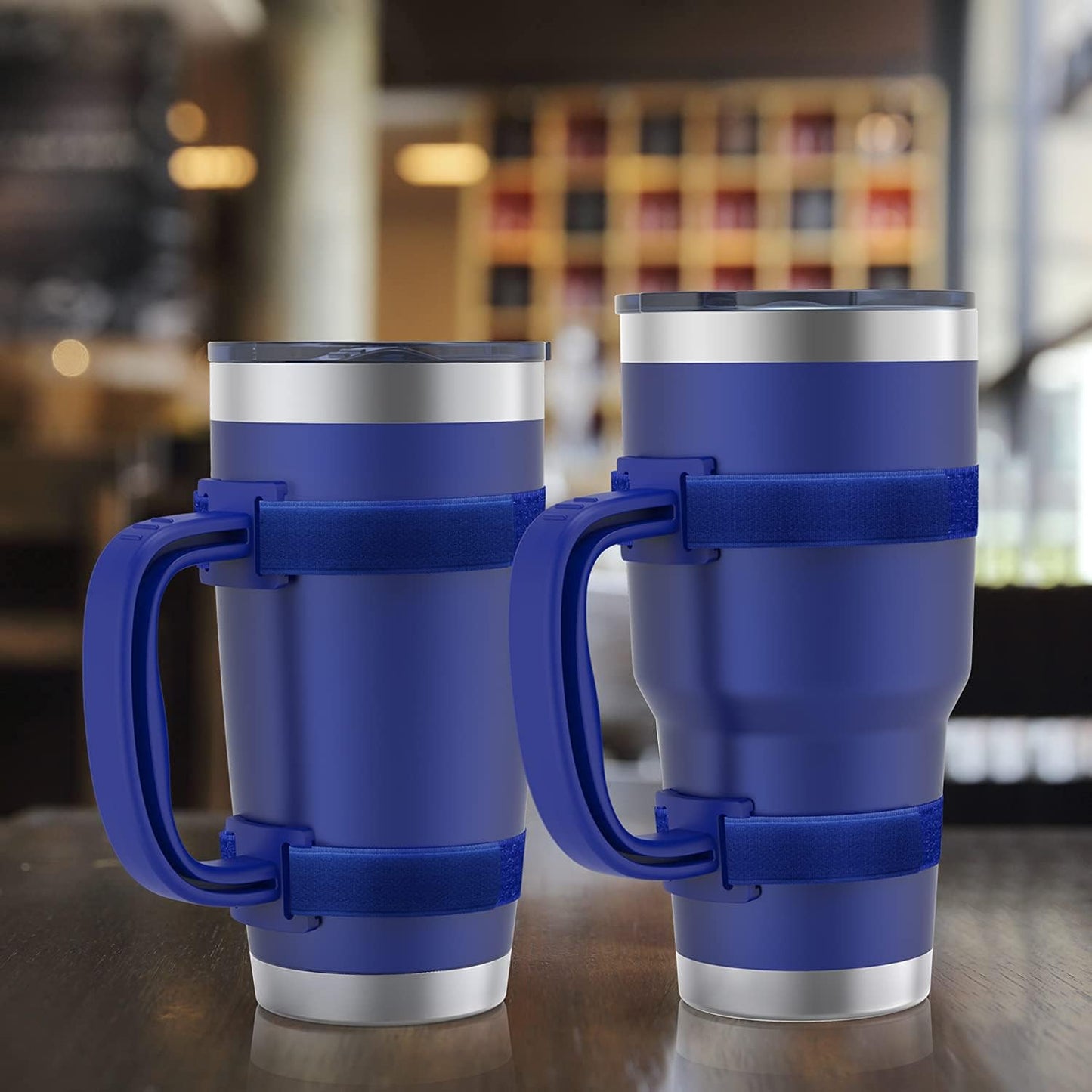 20 Oz 30 Oz 40 Oz Tumbler Handle Adjustable Fit for YETI, RTIC, Ozark Trail, Travel Mug Cup, SIC, Rambler, and All Brands Tumbler Cup