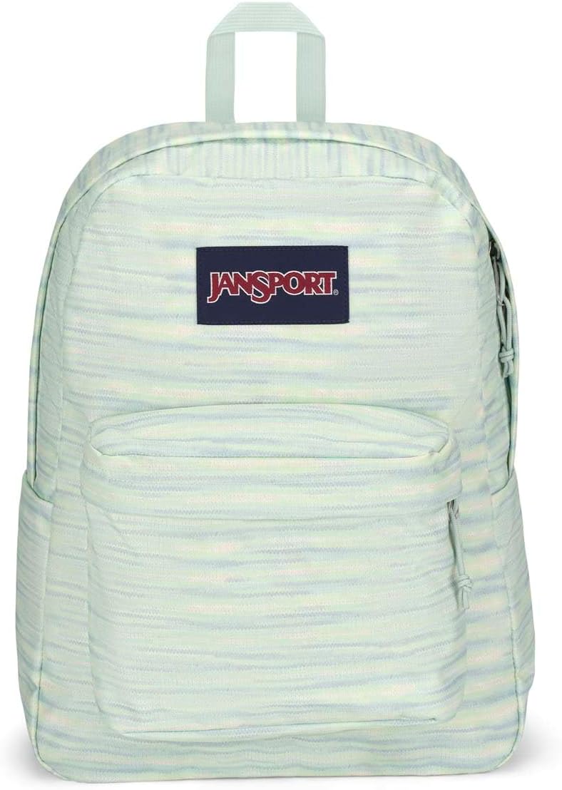 JanSport SuperBreak One Backpacks - Durable, Lightweight Bookbag with 1 Main Compartment, Front Utility Pocket with Built-in Organizer - Premium Backpack, Black - Colors B