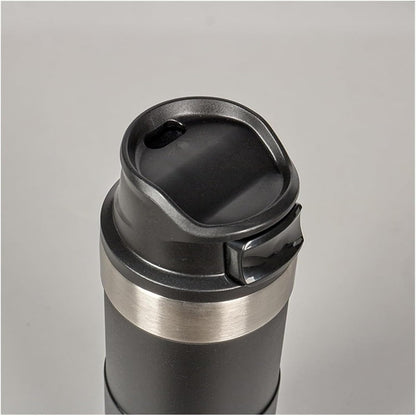 MAXFOREST16OZ Trigger Action Travel Mug - 500ml BPA Free Insulated Stainless Steel Coffee Tumbler, Leak-Proof Wide Mouth Design for Commuters, Sports & Outdoor Enthusiasts (Green)