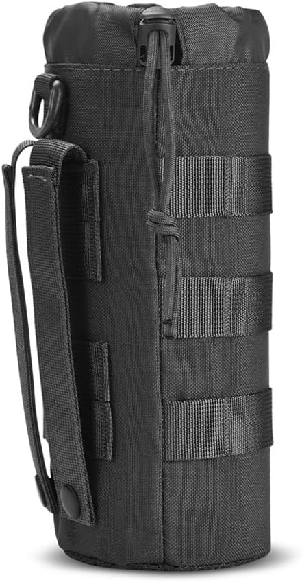 Upgraded Tactical Drawstring Molle Water Bottle Holder Tactical Pouches