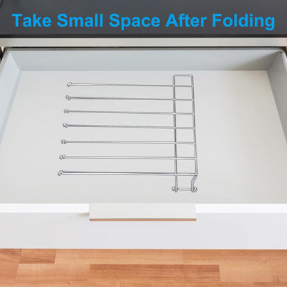 Foldable Bottle Drying Rack, Reusable Storage Bag Drying Rack, SUS 304 Stainless Steel Dryer Stand for Water Bottle Cup Mug Tumbler Cutting Board Lids