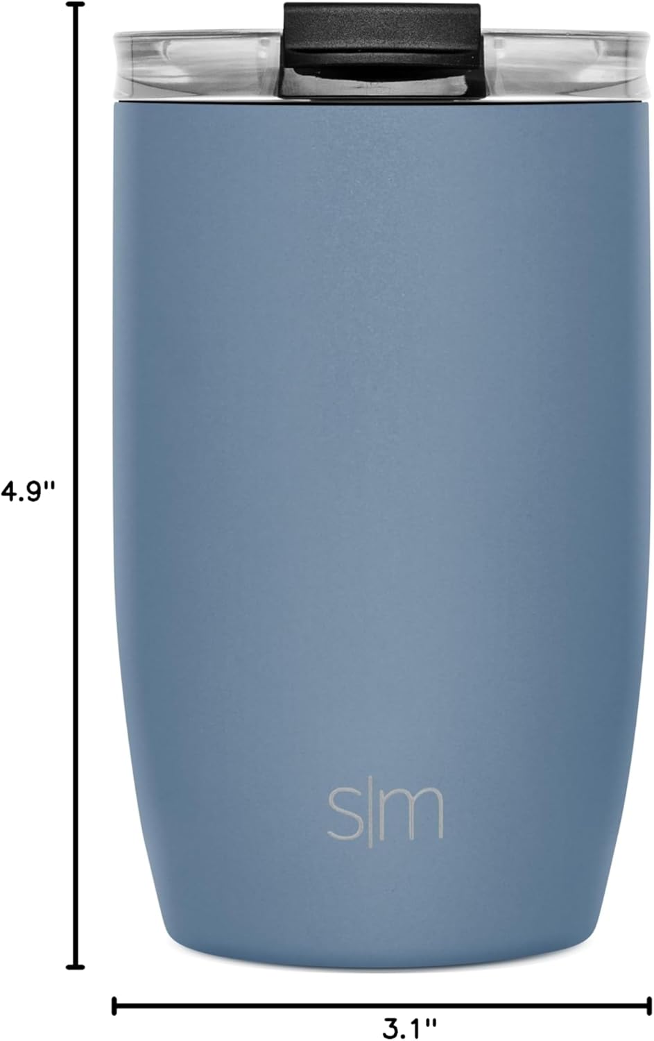 Simple Modern Voyager Tumbler with Flip Lid | Travel Coffee Mug | Insulated Stainless Steel Cold Brew Iced or Hot Coffee Cup | Gifts for Women Men Her Him | 16oz, Almond Birch