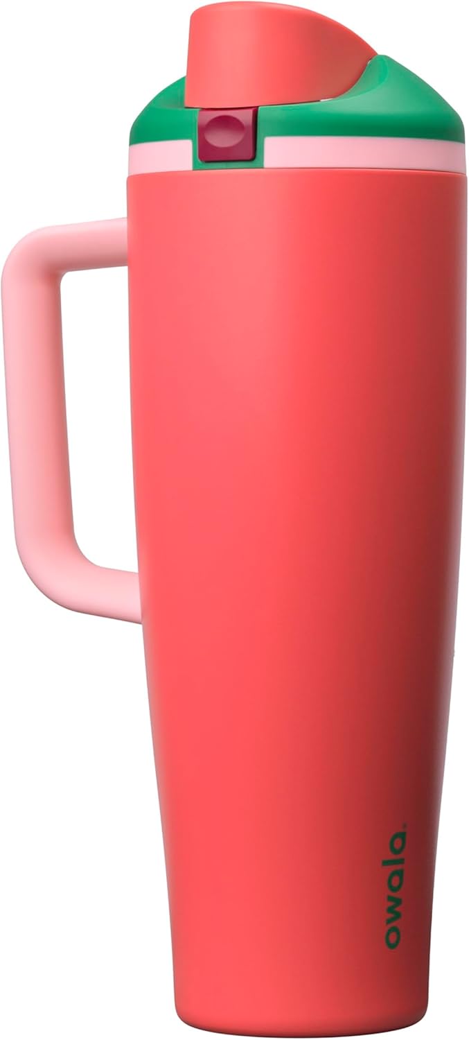 Owala FreeSip Tumbler - Stainless Steel - 40-oz. - Tan (Lightly Toasted)