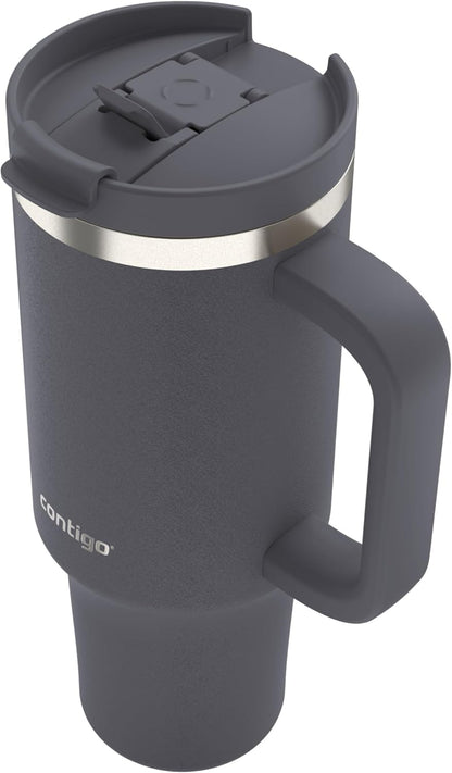 Contigo Streeterville 40oz Tumbler, Stainless Steel Vacuum Insulated, Leak-Proof, Cold for 29 Hours, Reef