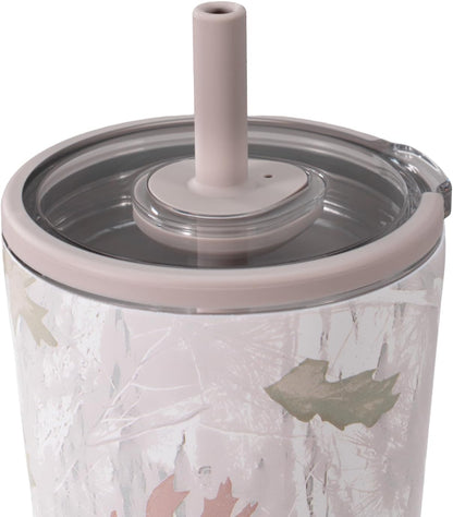 HydroJug Everyday Tumbler 20 oz – Ceramic-Lined Insulated Tumbler with Straw and Soft-Touch Lid, Cup Holder Friendly, Double-Wall Vacuum Insulation, Reusable Travel Cup – Rodeo