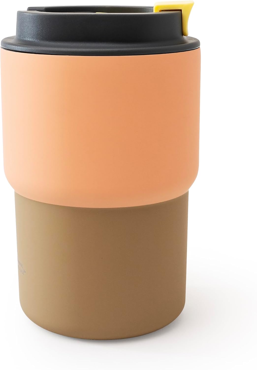 asobu Ultimate Ceramic Travel Mug, 12oz Insulated Stainless Steel Coffee Cup with Handle & Splash-Resistant Lid, Ceramic Lined for Pure Taste, BPA-Free, Double-Wall Vacuum for Hot Drinks